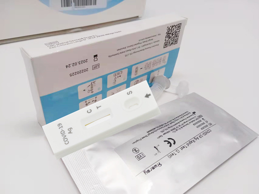 99,1% do teste rápido do antígeno do cotonete do PCR da especificidade descartável diagnóstico
