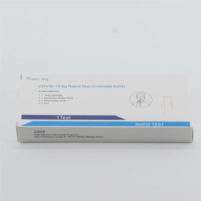 qualidade  ISO Certified 15mins Rapid Covid 19 Test Kits Antigen Saliva Test Kit High Sensitivity fábrica
