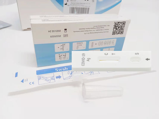 qualidade  OEM ODM Welcome Swab Antigen Rapid Test 15 Minutes Disposable fábrica