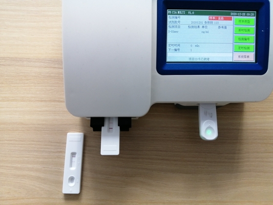Teste rápido coloidal de IgG IgM do analisador do Immunoassay do ouro POCT