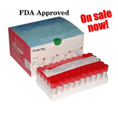 cotonete do RNA VTM Kit Nasal Nasopharyngeal Throat Nylon da coleção de espécime do vírus 3ml