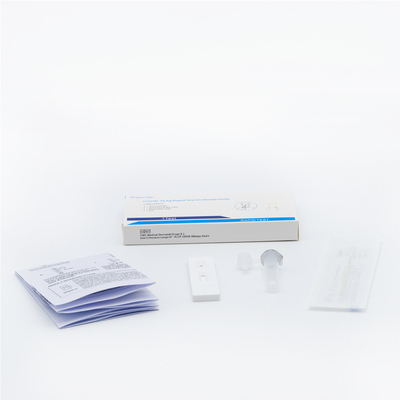Teste rápido Kit Disposable doença AG de Coronavirus 15 minutos