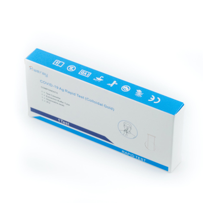 Teste rápido Kit Disposable doença AG de Coronavirus 15 minutos