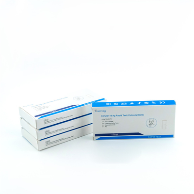 FDA aprovou a boa vinda diagnóstica do OEM do jogo do teste de Kit Colloidal Gold Rapid Antibody