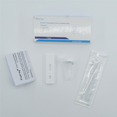 Certificação de auto-teste do CE do ouro coloidal nasal médico TRFIA do cotonete