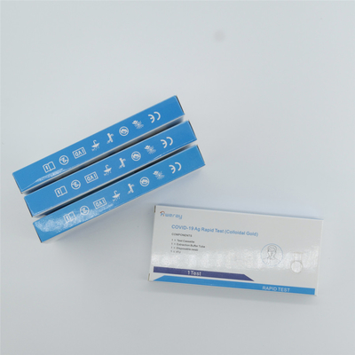 Do antígeno nasal do cotonete da saliva diagnóstico rápido do teste in vitro médico