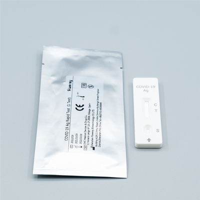 Teste Nasopharyngeal do antígeno do cotonete do ouro coloidal com certificação do CE