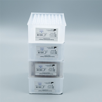 Kit de teste rápido para diagnóstico 64wells, reagente automatizado para extração de ácido nucleico