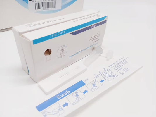 Certificação Nasopharyngeal do CE de Kit Home Test With do cotonete de 15 minutos
