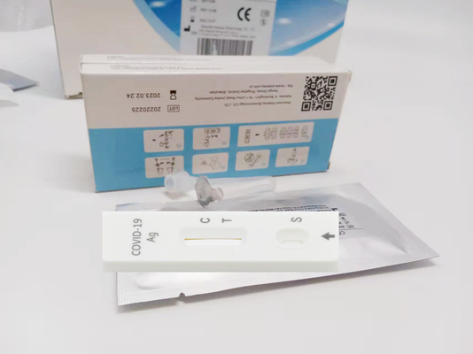 In vitro teste nasal do cotonete do antígeno do diagnóstico com aprovação do ISO