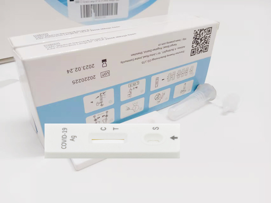 Teste rápido do antígeno Nasopharyngeal orofaríngeo do cotonete para hospitais